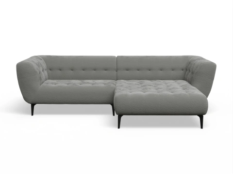Ecksofa mit Longchair rechts